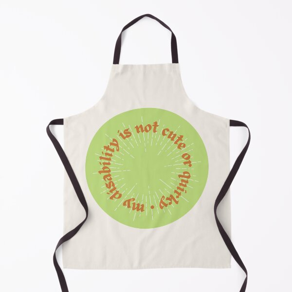 Item preview, My Disability is Not Cute or Quirky | Green Background designed and sold by seraphmars.