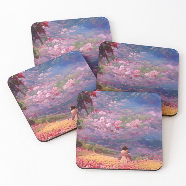 Item preview,  Asthetic Pattern Vibes Fantasy Landscape designed and sold by iziskosmos.