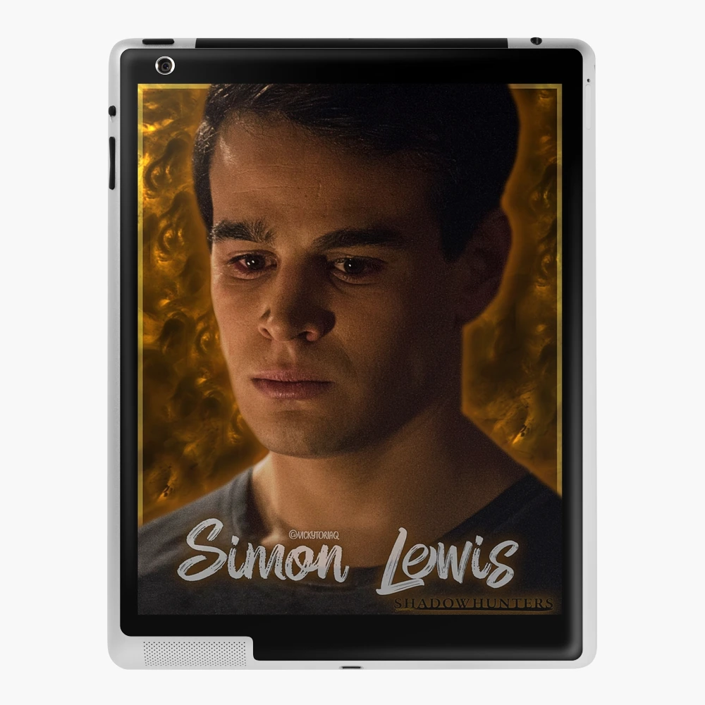 Shadowhunters - Simon Lewis - Orange Smoke | iPad Case & Skin