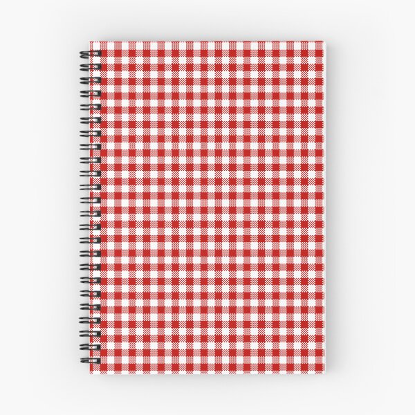Item preview, Red Gingham Checker white red Retro Mod 60s designed and sold by ModSupporters.