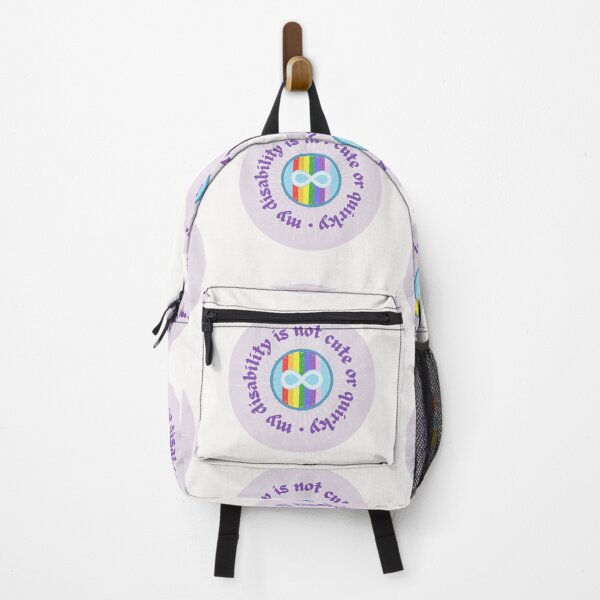 Item preview, My Disability is Not Cute or Quirky | Lavender Background designed and sold by seraphmars.
