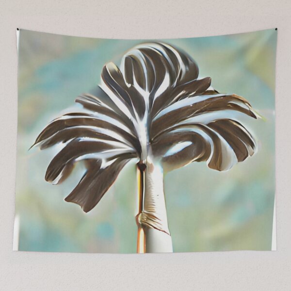 Item preview, royal palm mid-century colorful original art designed and sold by Surrealarts727.
