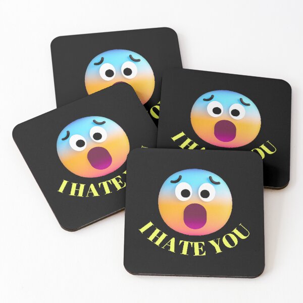Item preview, fun emoji I Hate You Emoji designed and sold by PrintBro.