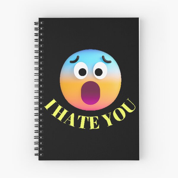Item preview, fun emoji I Hate You Emoji designed and sold by PrintBro.