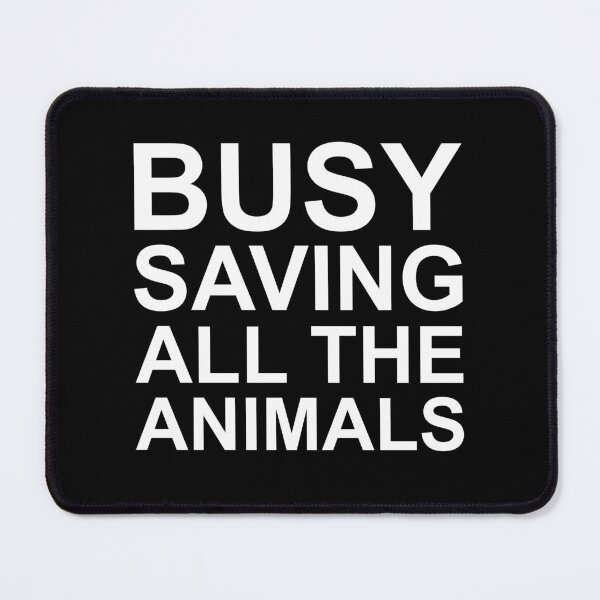 Item preview, Busy Saving All The Animals designed and sold by asphaltbubble.