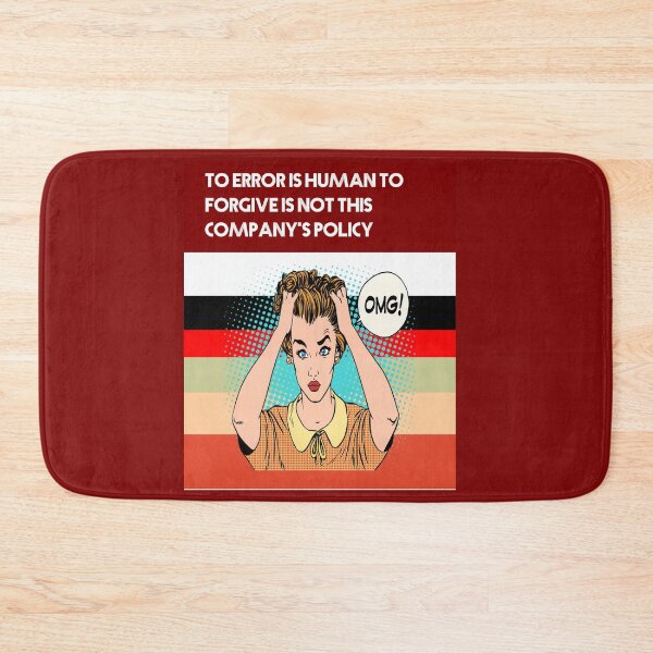 Item preview, To Error is Human.... designed and sold by mturns57.