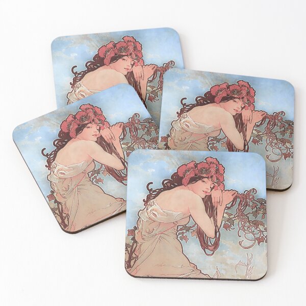 Item preview, Alphonse Mucha - Summer Iphone Case designed and sold by Nils Petter Stein.