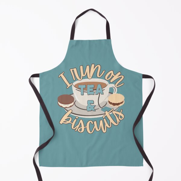 Item preview, I Run On Tea And Biscuits Fun Slogan designed and sold by TrulyEpoque.