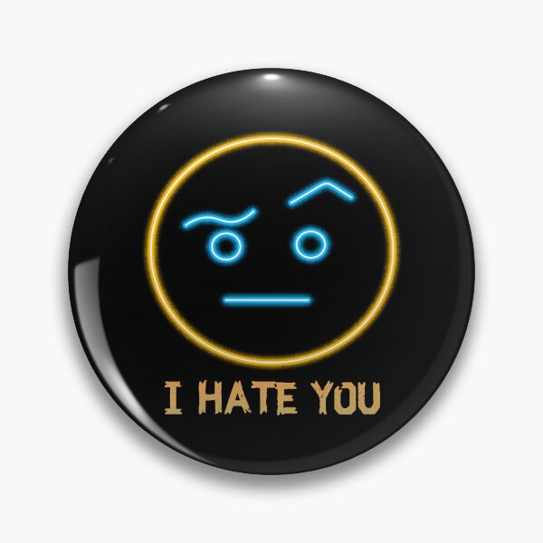 Item preview, I Hate You Emoji  designed and sold by PrintBro.