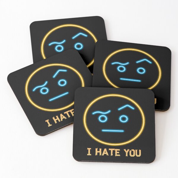 Item preview, I Hate You Emoji  designed and sold by PrintBro.