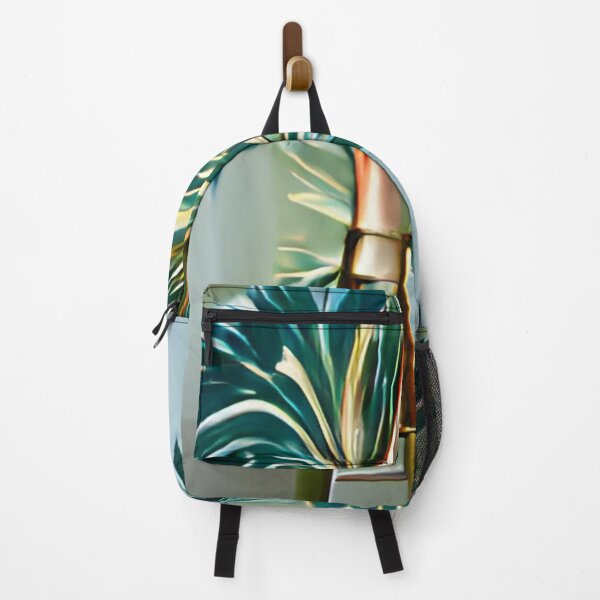 Item preview, royal palm mid-century colorful original art designed and sold by Surrealarts727.