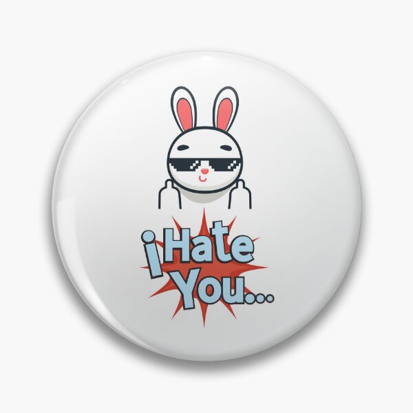 Item preview, I Hate You Emoji  designed and sold by PrintBro.