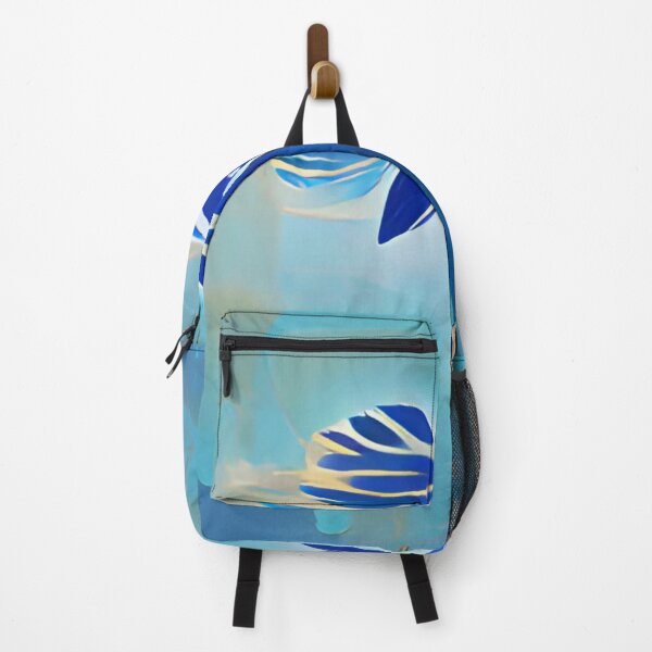 Item preview, royal palm mid-century colorful original art designed and sold by Surrealarts727.