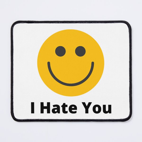 Item preview, I Hate You Emoji designed and sold by PrintBro.
