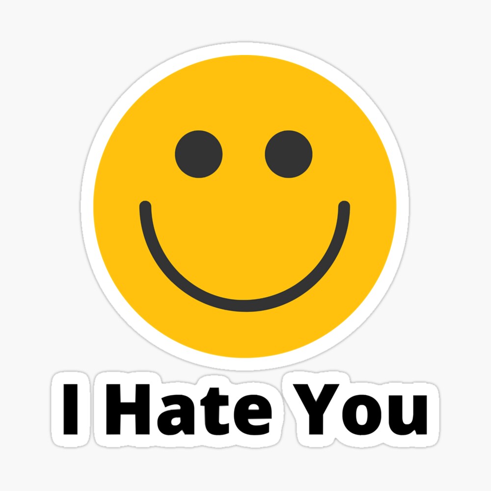I Hate You Emoji 