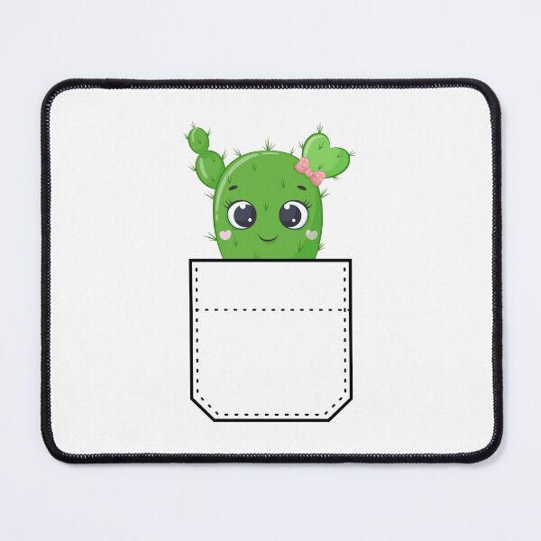 Item preview, Kawaii Pocket Cactus designed and sold by MonkeyBizness.