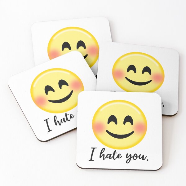 Item preview,  I Hate You Emoji  designed and sold by PrintBro.