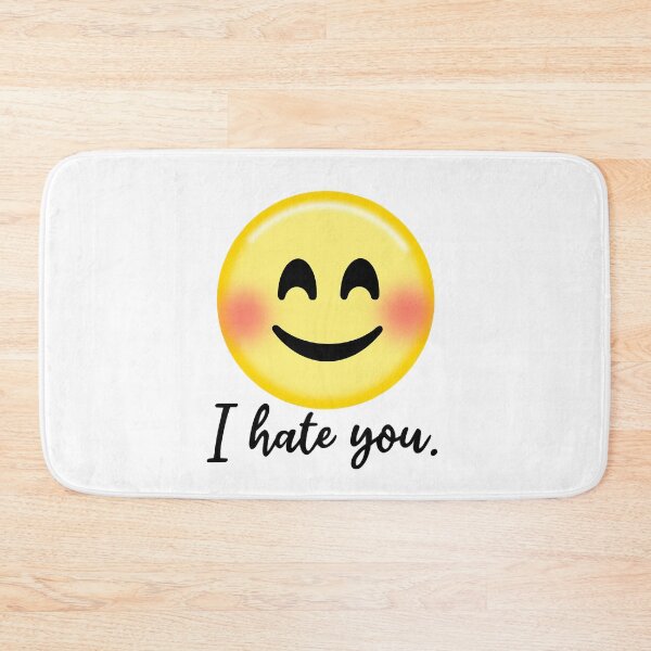 Item preview,  I Hate You Emoji  designed and sold by PrintBro.