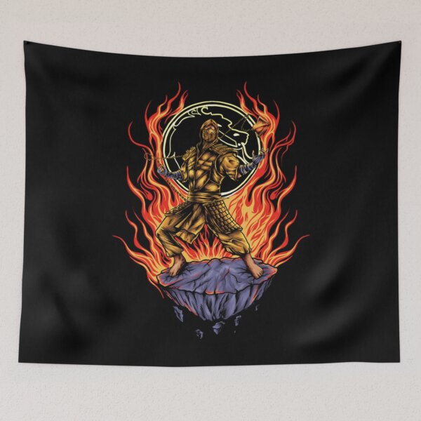 Item preview, Scorpion mortal kombat  designed and sold by HeatherRiveraa.