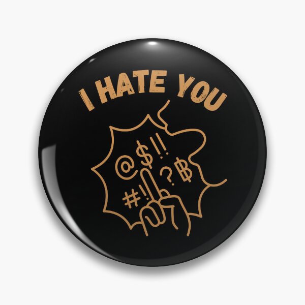 Item preview, I Hate You Emoji  designed and sold by PrintBro.