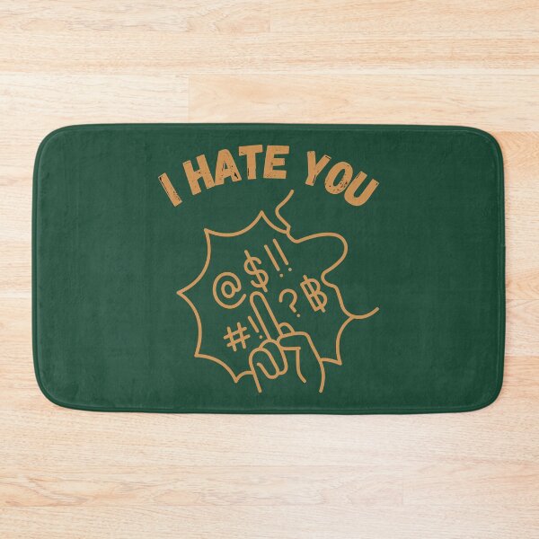 Item preview, I Hate You Emoji  designed and sold by PrintBro.