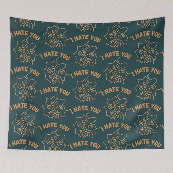 Item preview, I Hate You Emoji  designed and sold by PrintBro.