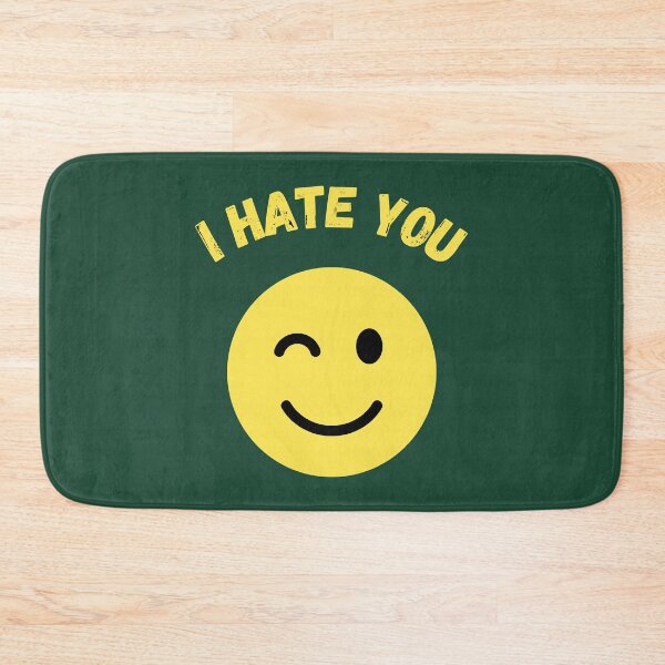Item preview, I Hate You Emoji  designed and sold by PrintBro.
