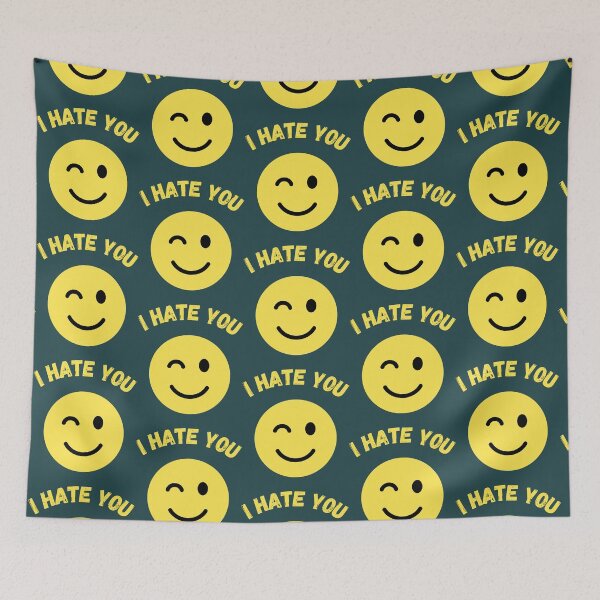 Item preview, I Hate You Emoji  designed and sold by PrintBro.