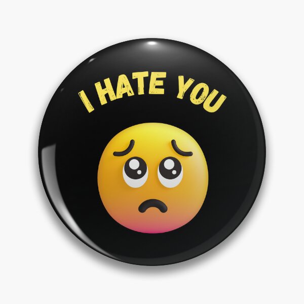 Item preview,  I Hate You Emoji  designed and sold by PrintBro.