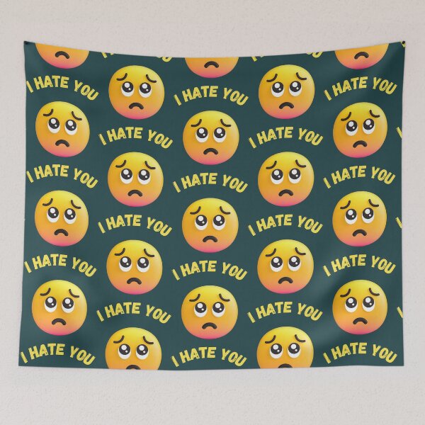 Item preview,  I Hate You Emoji  designed and sold by PrintBro.
