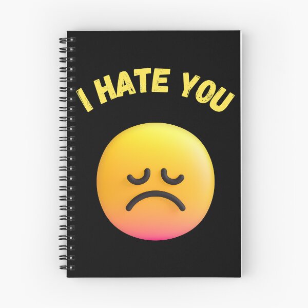 Item preview, I Hate You Emoji  designed and sold by PrintBro.