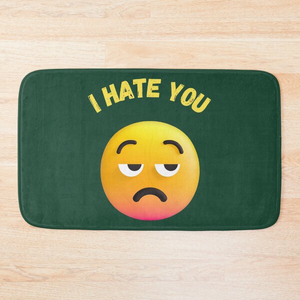 Item preview, I Hate You Emoji  designed and sold by PrintBro.
