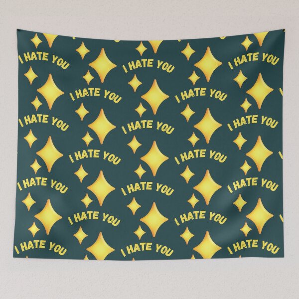 Item preview, I Hate You Emoji  designed and sold by PrintBro.