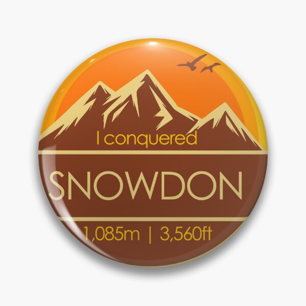 Item preview, I Conquered Snowdon (Yr Wyddfa) Hiker's Collectable designed and sold by LegsMiserable.