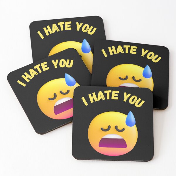 Item preview, I Hate You Emoji  designed and sold by PrintBro.