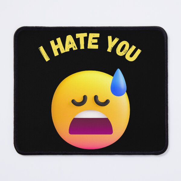 Item preview, I Hate You Emoji designed and sold by PrintBro.
