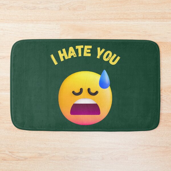 Item preview, I Hate You Emoji  designed and sold by PrintBro.