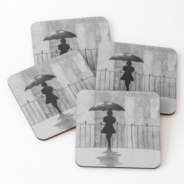 Item preview, Girl in the Rain designed and sold by LyricalAnnArts.