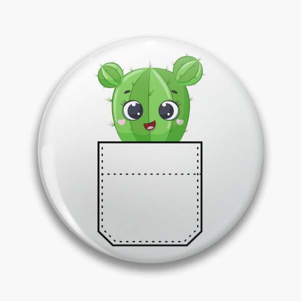 Item preview, Kawaii Pocket Cactus designed and sold by MonkeyBizness.