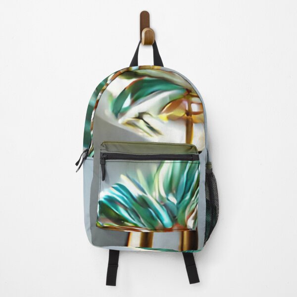 Item preview, royal palm mid-century colorful original art designed and sold by Surrealarts727.