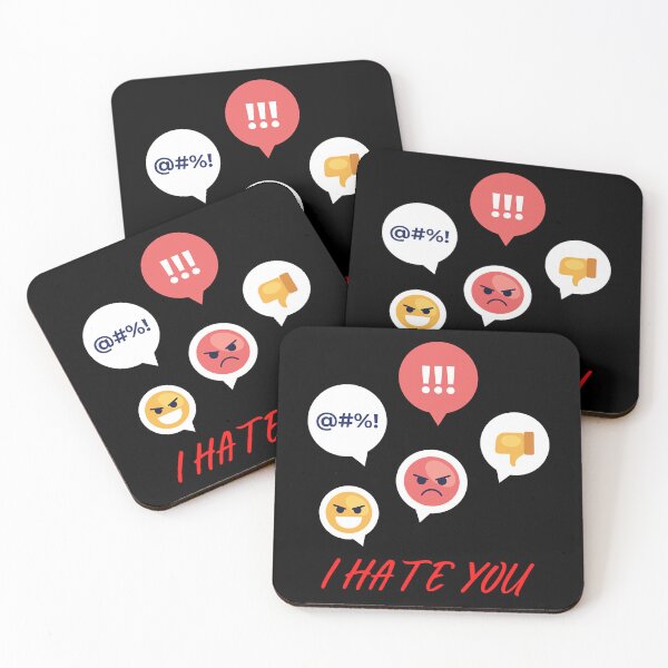 Item preview, I Hate You Emoji  designed and sold by PrintBro.