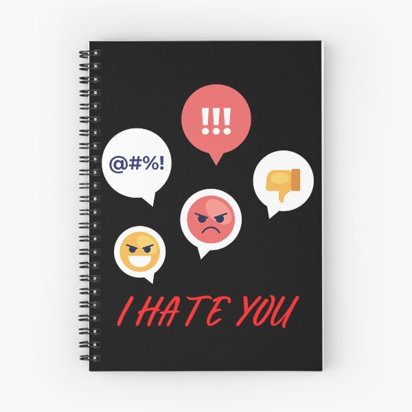 Item preview, I Hate You Emoji  designed and sold by PrintBro.