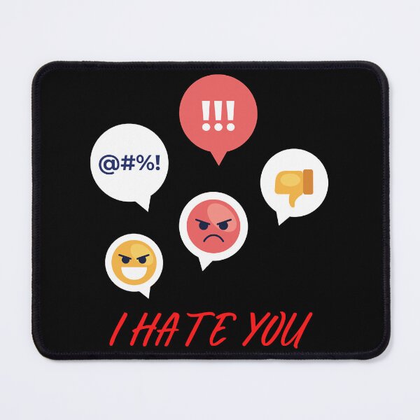 Item preview, I Hate You Emoji  designed and sold by PrintBro.