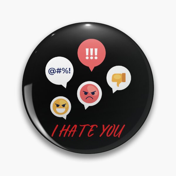 Item preview, I Hate You Emoji  designed and sold by PrintBro.