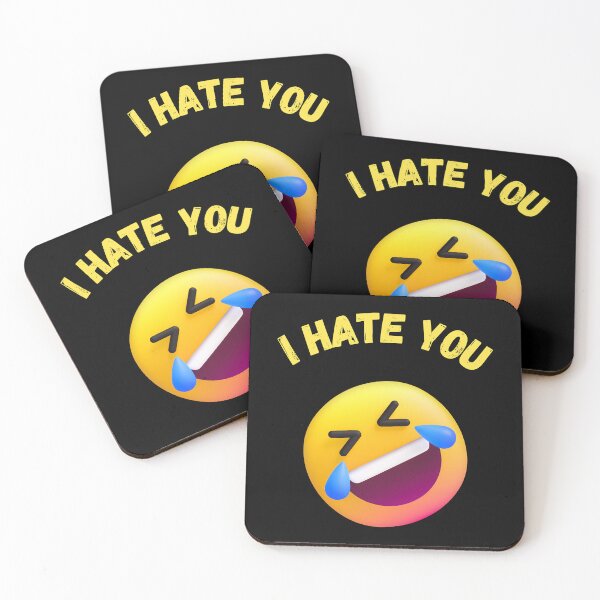 Item preview, I Hate You Emoji  designed and sold by PrintBro.