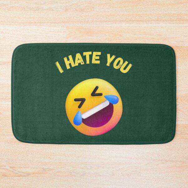 Item preview, I Hate You Emoji  designed and sold by PrintBro.