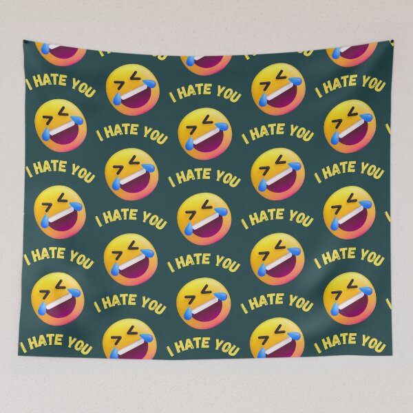 Item preview, I Hate You Emoji  designed and sold by PrintBro.