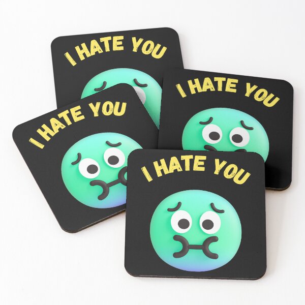 Item preview, I Hate You Emoji  designed and sold by PrintBro.