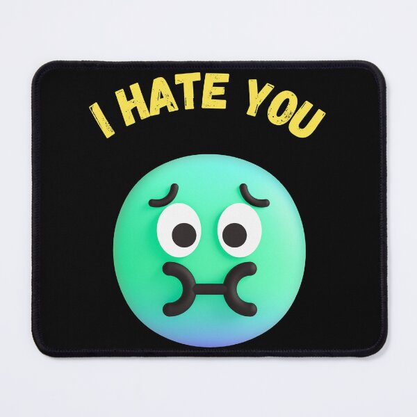 Item preview, I Hate You Emoji designed and sold by PrintBro.