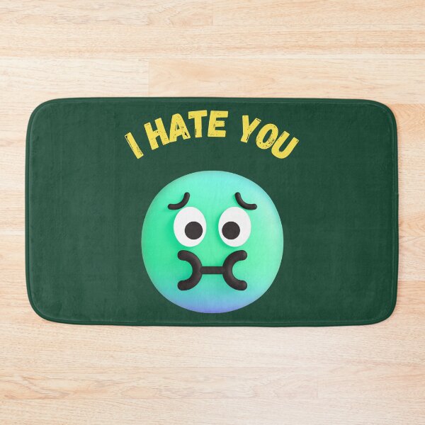 Item preview, I Hate You Emoji  designed and sold by PrintBro.